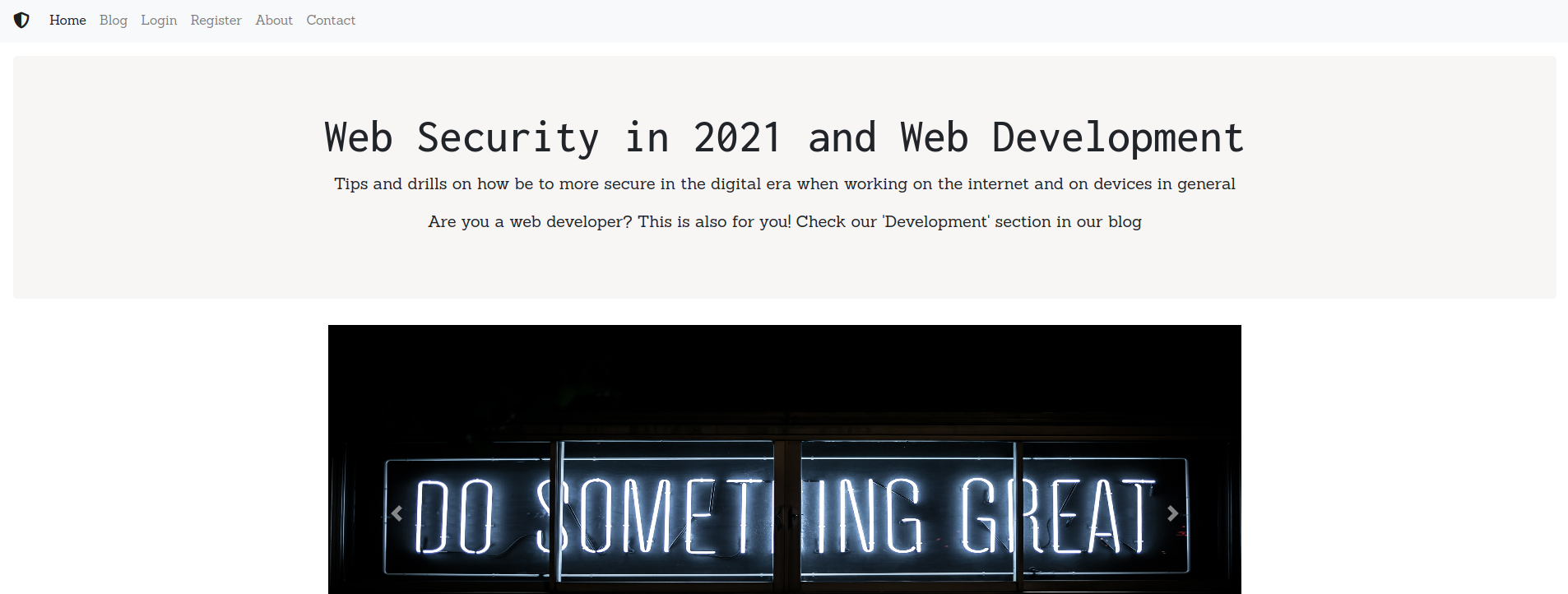 PellizzerTechBlog homepage screenshot